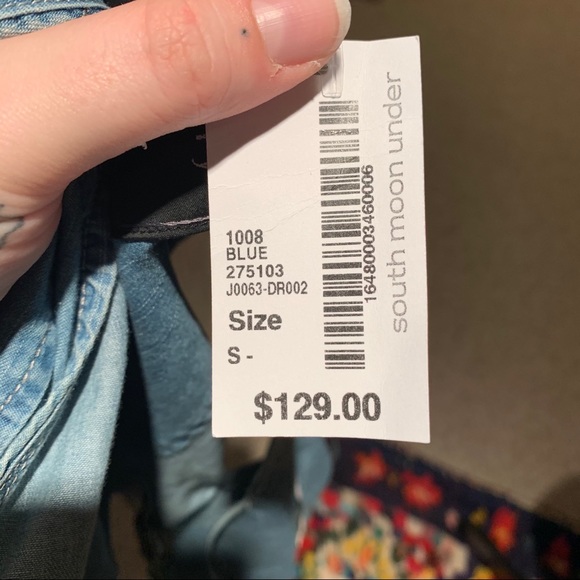 NWT Denim Blouse - Picture 11 of 13